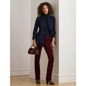 Prosperity Denim NWT Plum Corduroy Bootcut Pants Stretch Size 27